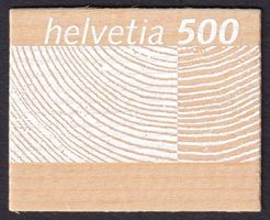 CH 2004, Francobollo in legno, SBK 1133**