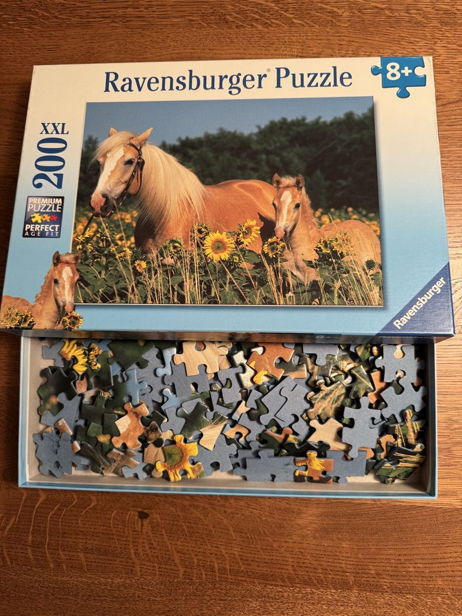 Ravensburger Puzzle: Schönes Pferde-Puzzle von Ravensburger – Usato da Lachen SZ venduto da Koala01