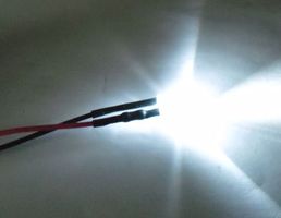 lot de 5 x Led 12v 3mm Blanche (d)