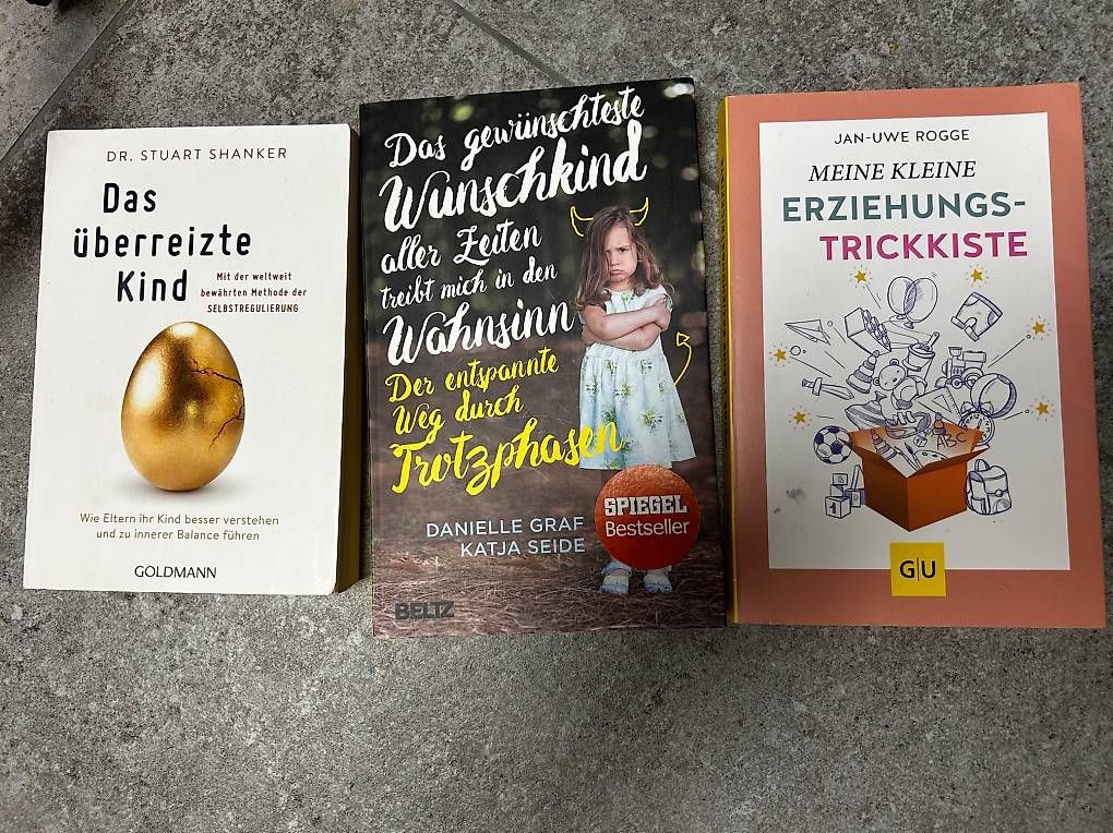 Libri: 3 Elternratgeber, 1 Pubertätsbuch für Mädchen – Usato da Herrliberg venduto da elderberryfairy