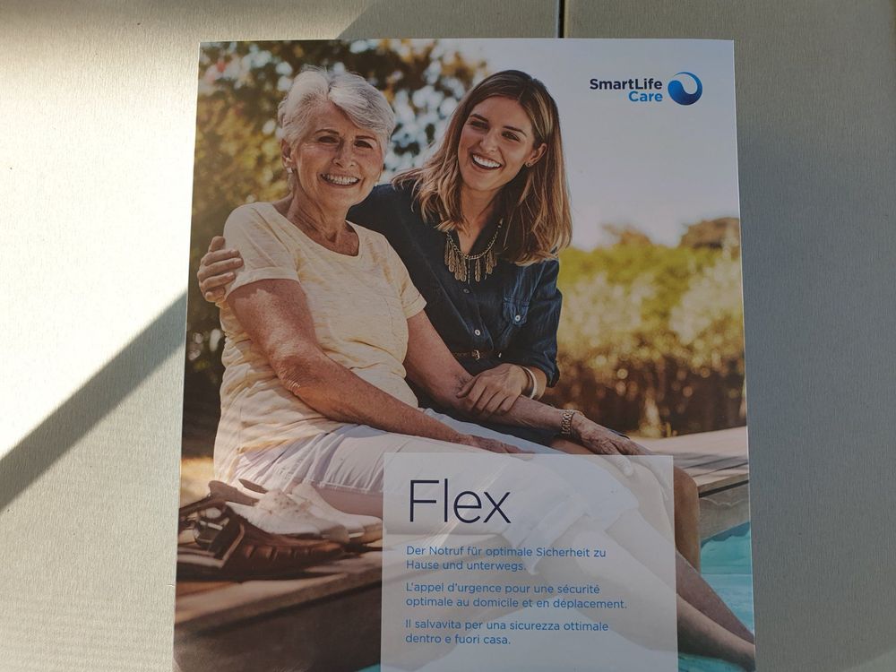 SmartLife Care Flex 4G anthrazit inkl. Notrufgerät (Neu und ...