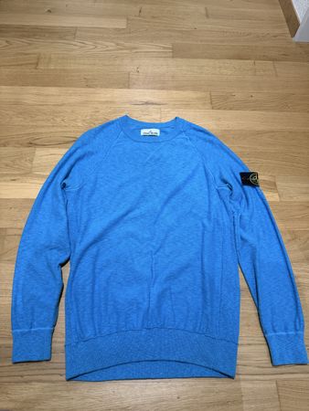 Herren Pullover Stone Island blau Grösse L guter Zustand