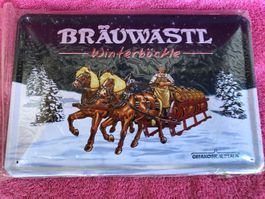 Bräuwastl Brauerei werbung pferd kutsche