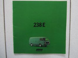 Fiat Bus 238, Prospekt von 1981
