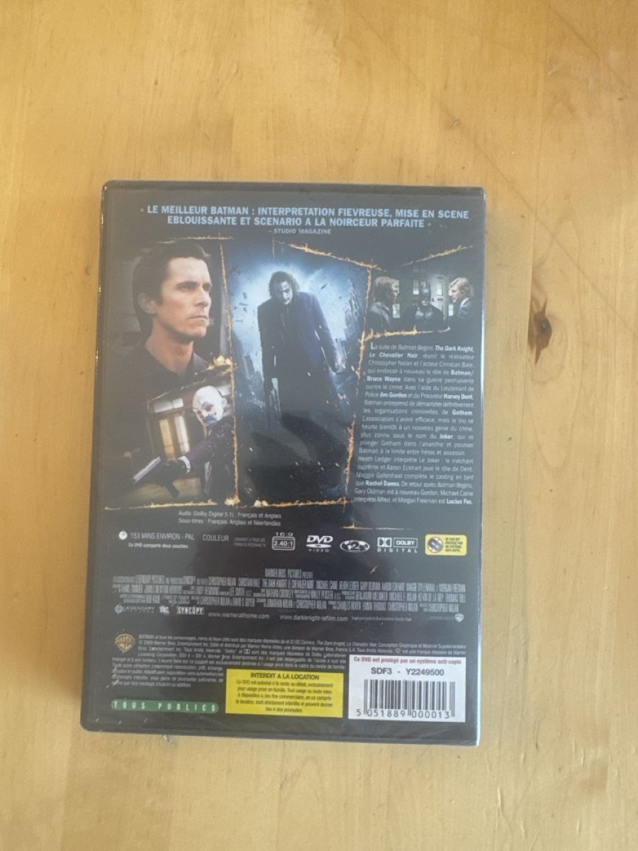 Alle DVDs: The Dark Knight DVD Neuf  – Gebraucht aus Flanthey von juju0794 2