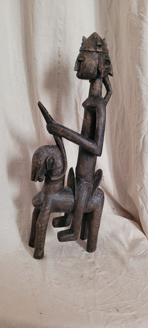 Sculture & Statue: Statue chevalier Dogon du Mali – Usato da Vevey venduto da lba_dd82 1