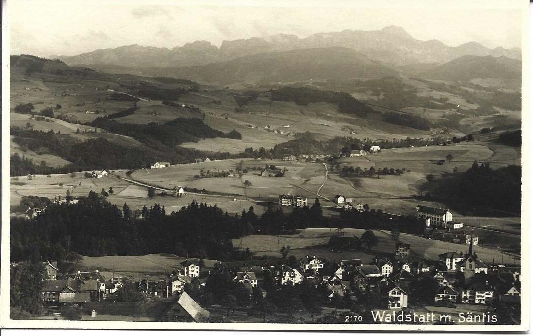 Ansichtskarten: AK Waldstatt – Gebraucht aus Appenzell von mai25