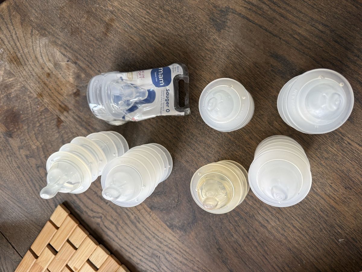 Mam Pasti del neonato: MAM Baby Bottles & Nipple Bundle – Usato da Zürich venduto da PetiteSeller 4