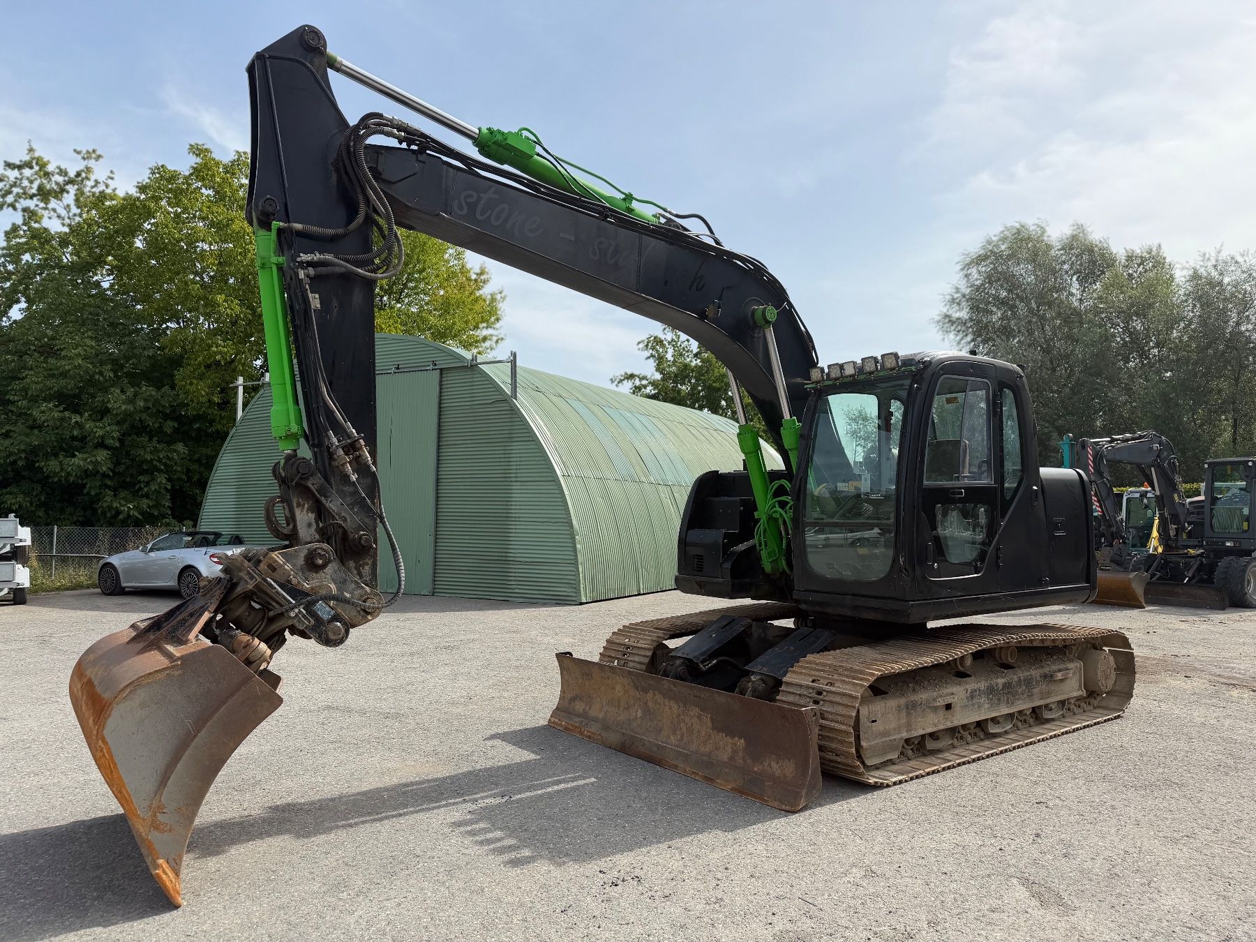 Kobelco Excavateurs: Kobelco E145, Bagger, Baumaschine, Raupenbagger – D'occasion à Jona par tsbm2 1