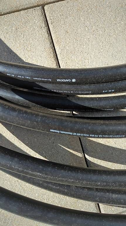 Rohre & Schläuche: Gardena Verlegerrohr 25mm | 20 Meter – Gebraucht aus Mellingen von tschismo12 1