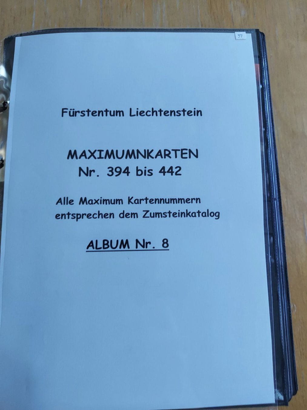 Tutti i francobolli: LIECHTENSTEIN, HERRLICHE SAMMLUNG MAXIMUMKARTEN BIS 2018!! – Usato da Wetzikon ZH venduto da Philimpex 9