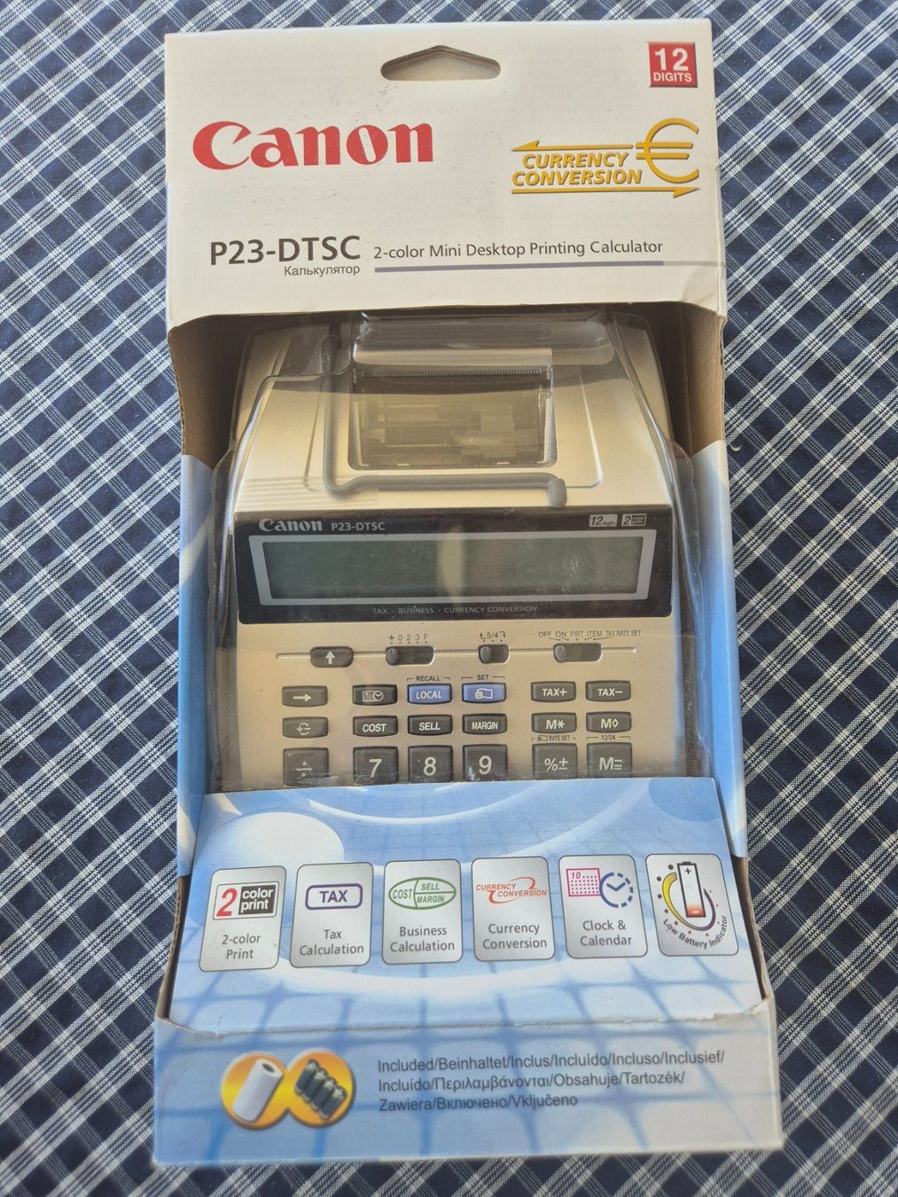 Canon Calculatrices: Mini Desktop Printing Calculator – Neuf avec emballage d'origine à Obernau par dar_h59j
