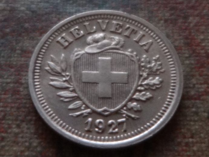 Tutti le monete: 2 Rp. 1927  (C) – Usato da Romanel-sur-Lausanne venduto da Swift13