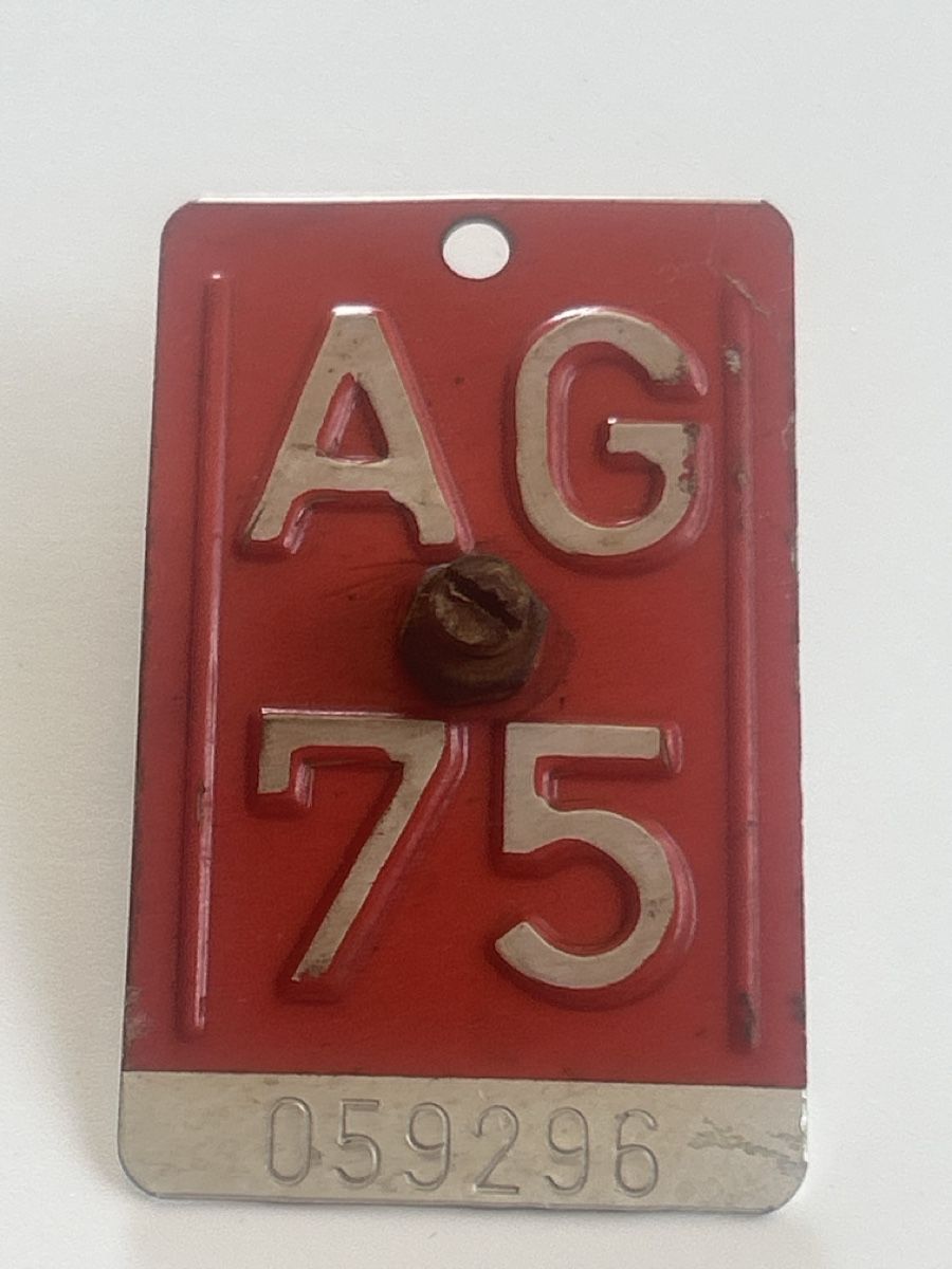 Insegne: Altes Schild AG 75 059296 (S31) – Usato da Neuenhof venduto da SchnaeppliAllerlei