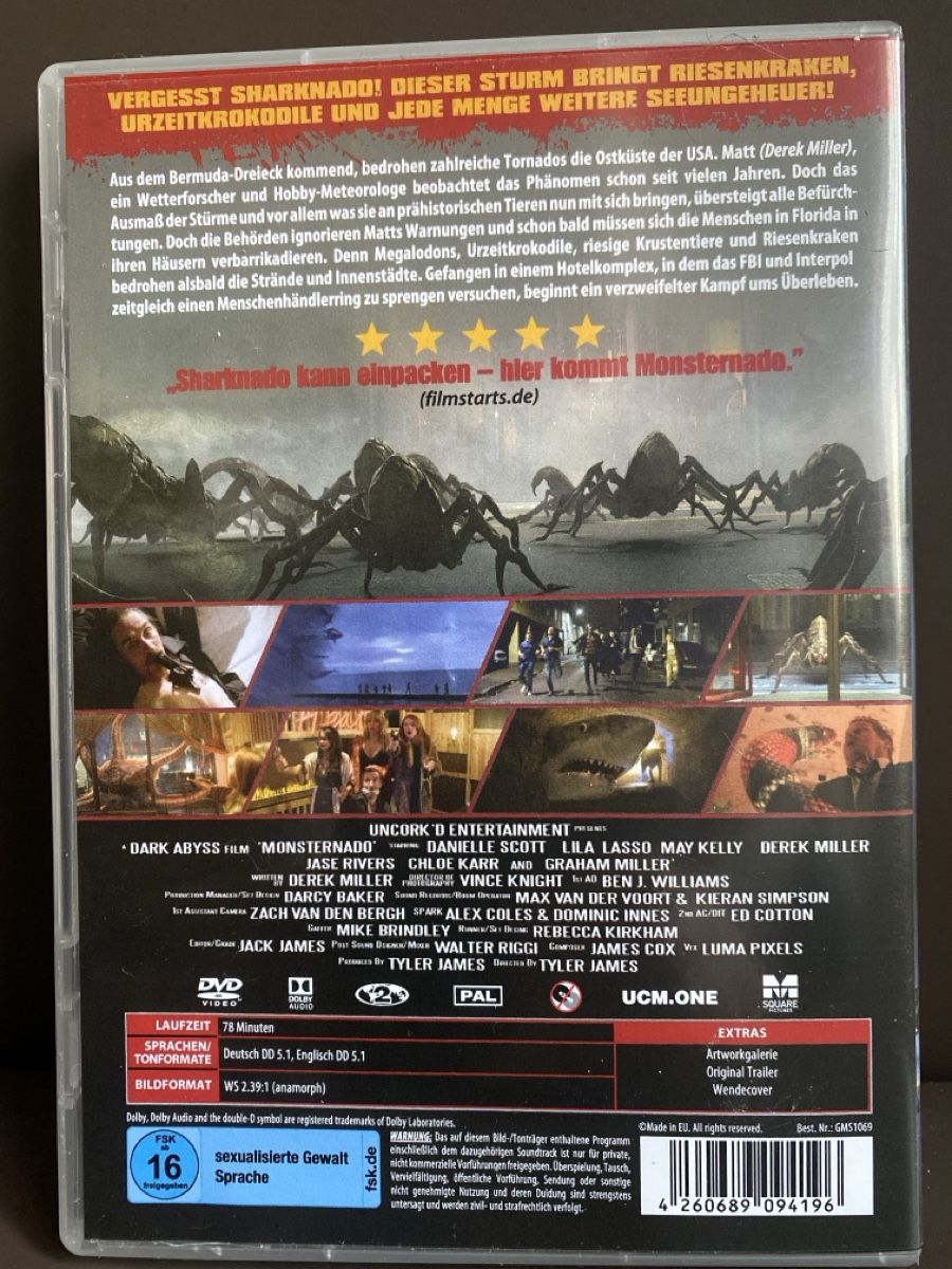 Tutti i DVDs: MONSTERNADO – Usato da Burg AG venduto da Lobo016 1