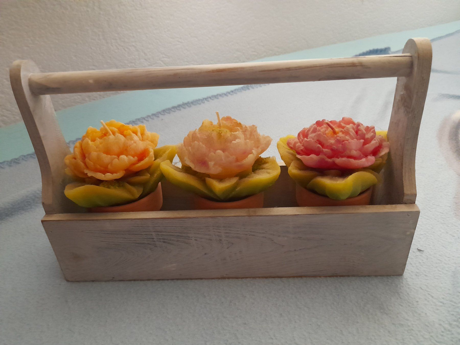 Bougies: Deko, Shabby Chic, Kerzen, Blumen – D'occasion à Eiken par Lashar