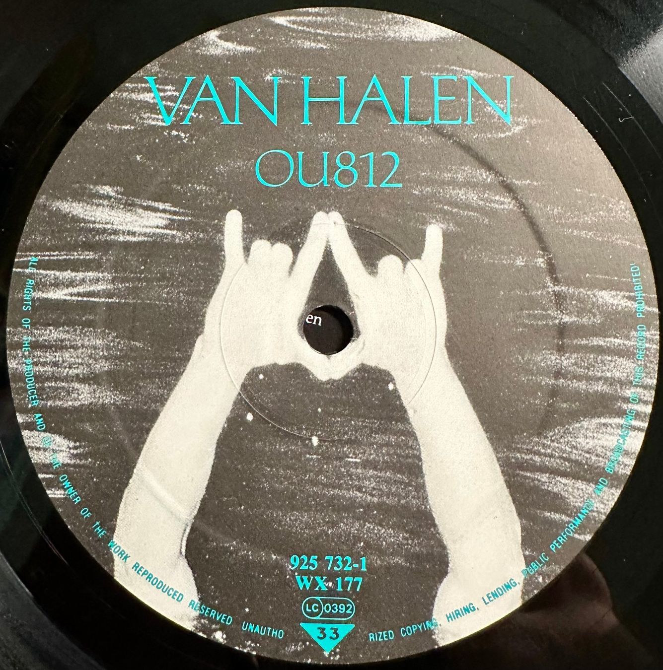 Dischi in vinile: Van Halen - OU812 // LP: VG+; Sleeve: VG++ – Usato da Zürich venduto da saltbee 3