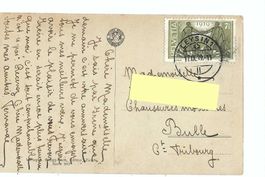 Briefmarke Frieden - Handschlag 1919 7 1/2 -Rp.gestempelt