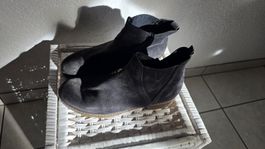 Gabor Dorothy 92-726-39 Grey Suede Chelsea Boots
