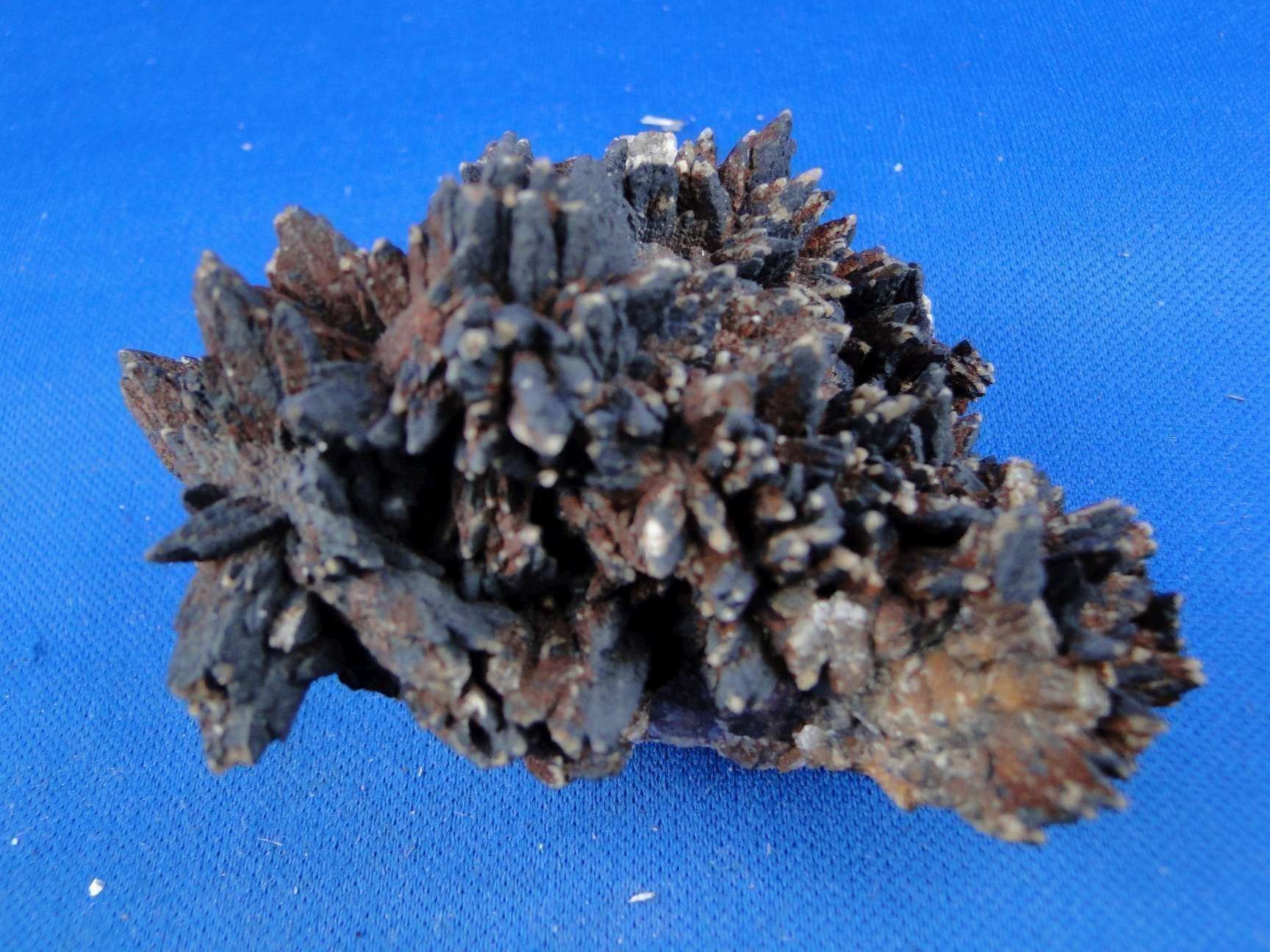 Minerali & Pietre curative: Chalcocite psm Calcit mit Malachit – Usato da Schinznach Bad venduto da Demerald 3