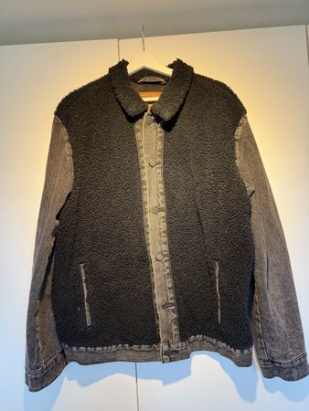 Giacca Levi’s Premium sherpa denim nero