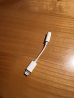 Adapter Apple Lightning auf 3,5 mm Klinke neuwertig