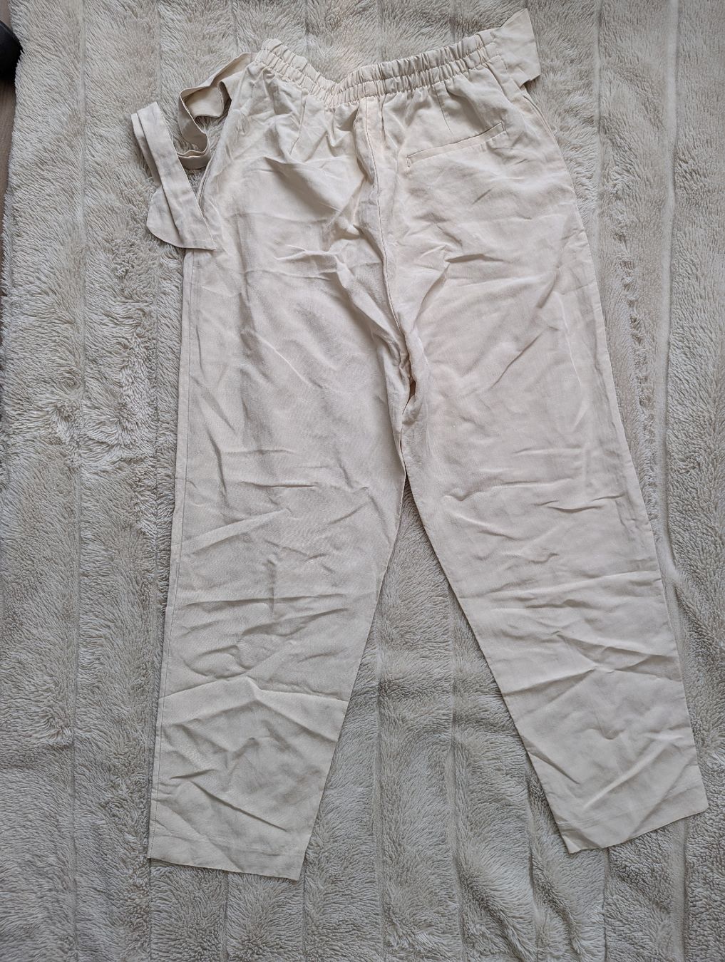 Mango Pantaloni: Hose, Mango Suit, Leinen, Grösse S – Nuovo e nell'imballaggio originale da Zofingen venduto da Droni_A 1