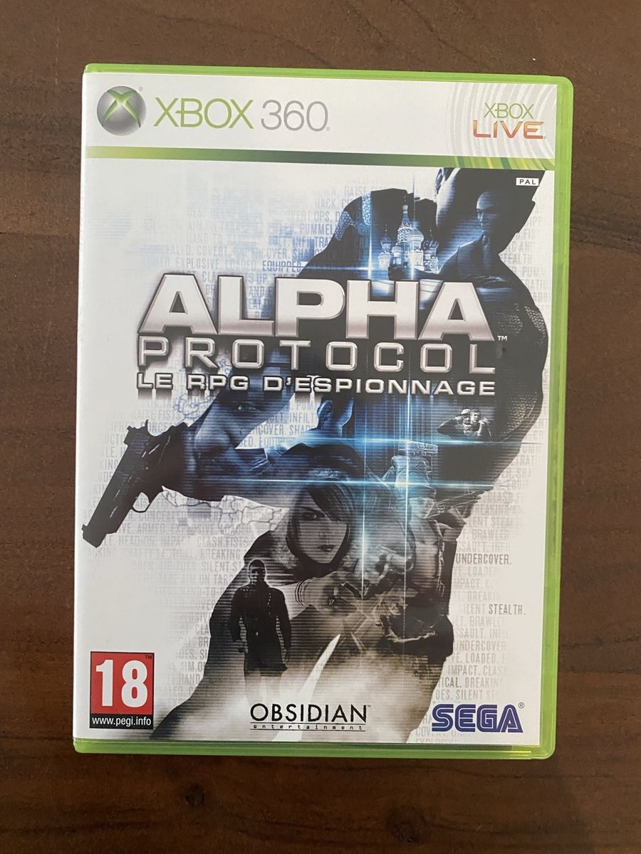 Microsoft Giochi: Alpha Protocol für Xbox 360 (FR) – Usato da Thunstetten venduto da Virus_33