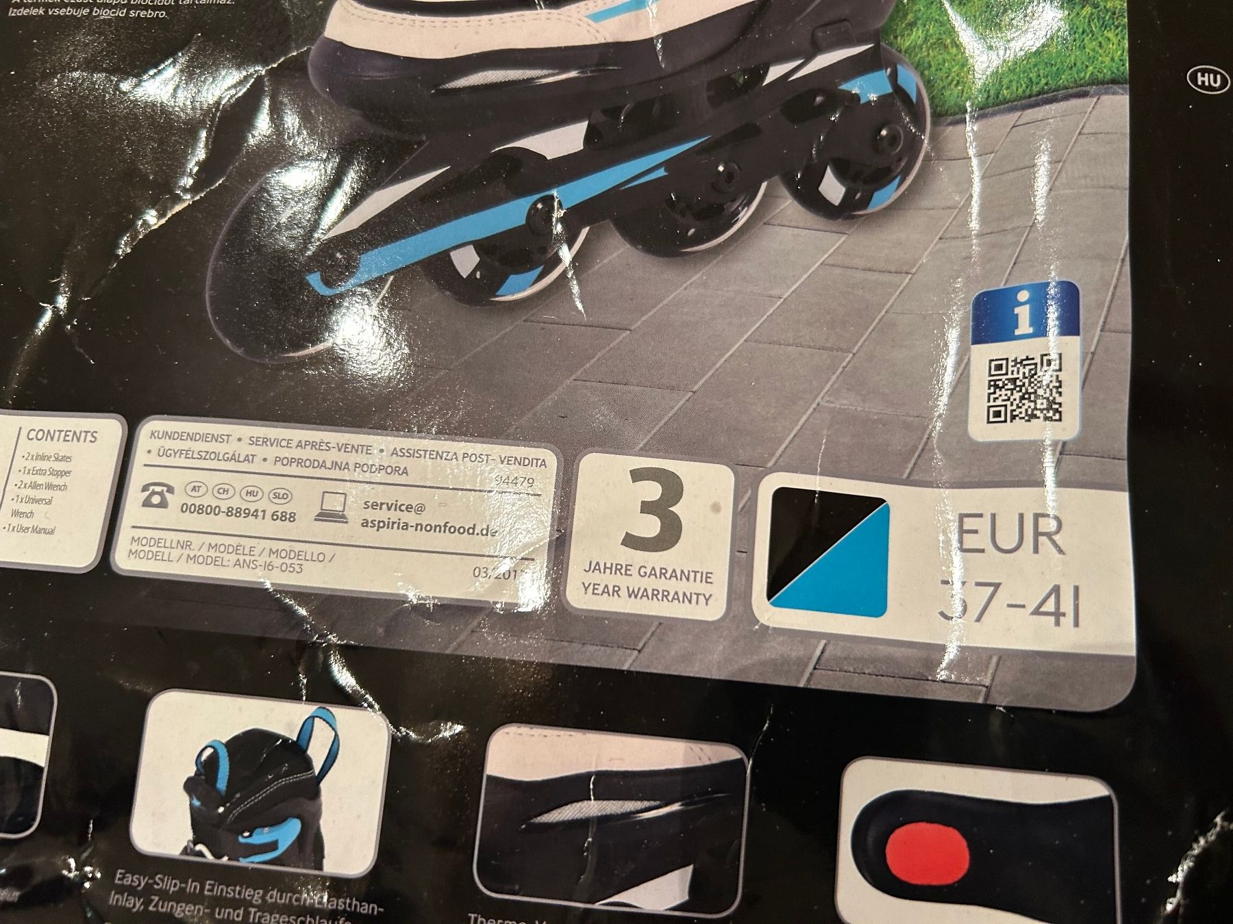 Pattini in linea & Pattini a rotelle: Rollers pour enfants – Usato da Cugy VD venduto da hartopan 1