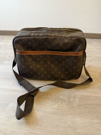 Sac bandoulière Louis Vuitton monogramme état usagé