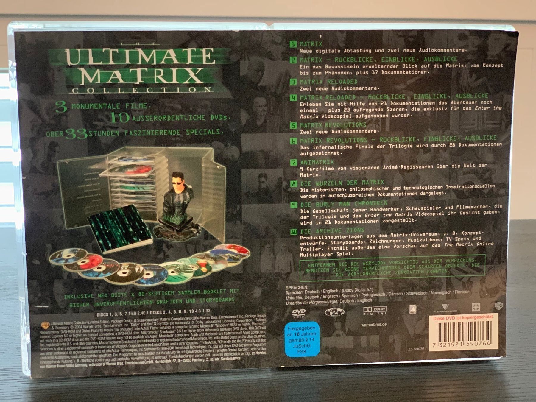 Alle DVDs: Ultimate Matrix Collection – Neu (gemäss Beschreibung) aus Grenchen von marc_wilhelm 1
