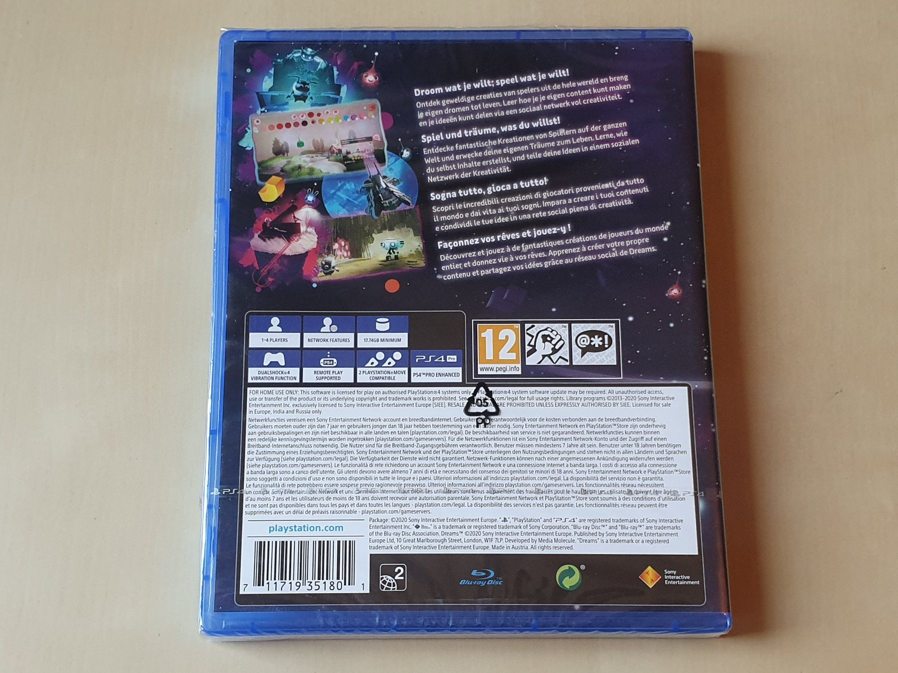 Sony Giochi: Dreams neu und ovp – Nuovo e nell'imballaggio originale da Stansstad venduto da collectorsshop 1