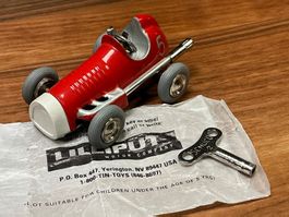 Schuco Micro Racer 1042, roter Rennwagen,