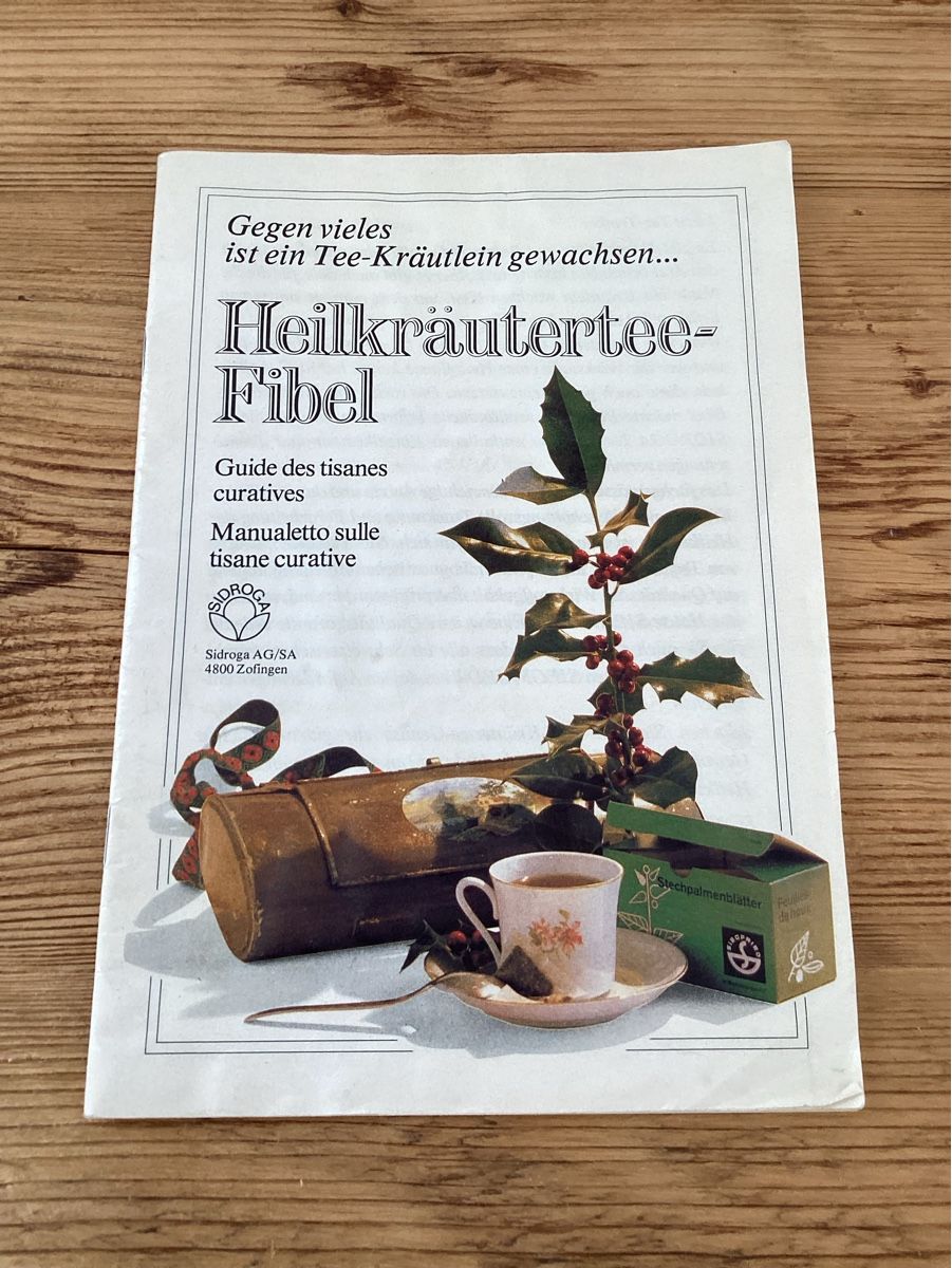 Bücher: Vintage Heilkräutertee-Fibel – Gebraucht aus Wassen UR von SABDOM