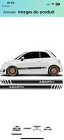 Autocolantes, Fiat Abarth