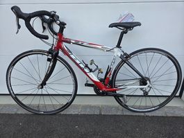 Kinder-Rennvelo inkl. Klick-Schuhe Gr. 38