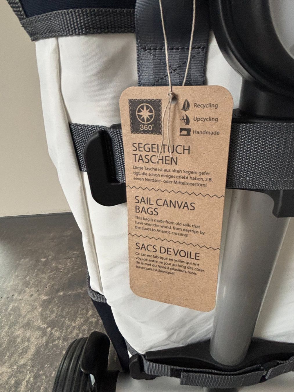 Altro per la casa: Blau-weisser Einkaufswagen Marke Andersen – Nuovo e nell'imballaggio originale da Bern venduto da fortis1 3