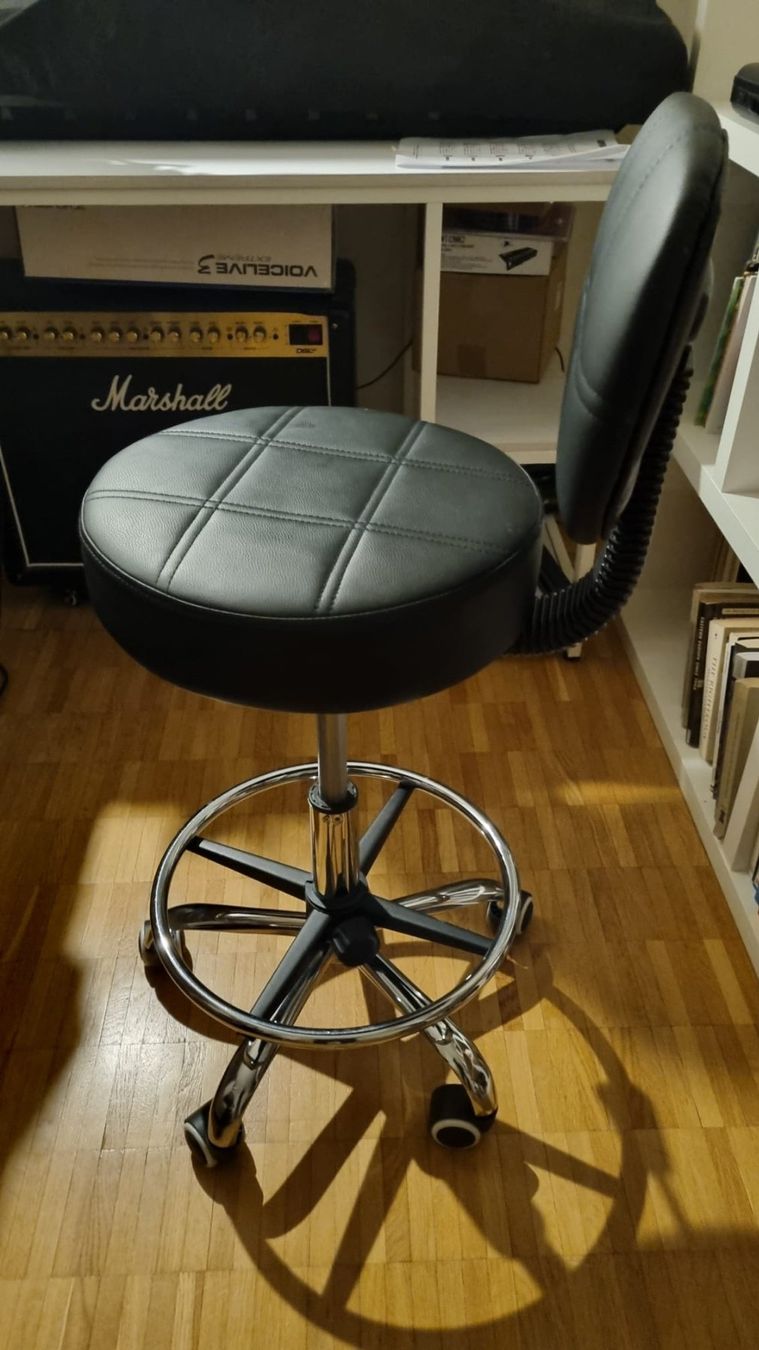 Hocker: Tabouret de travail à roulettes – Gebraucht aus Genève von fafe77 1