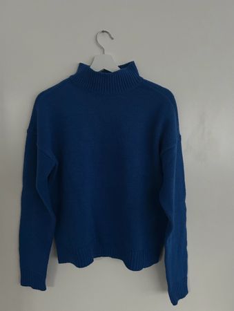 Blauer Urban Classics Rollkragenpullover Gr. XS, warm für de