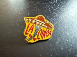 La Chica Anstecknadel / Pin - Sombrero - Sehr Selten!