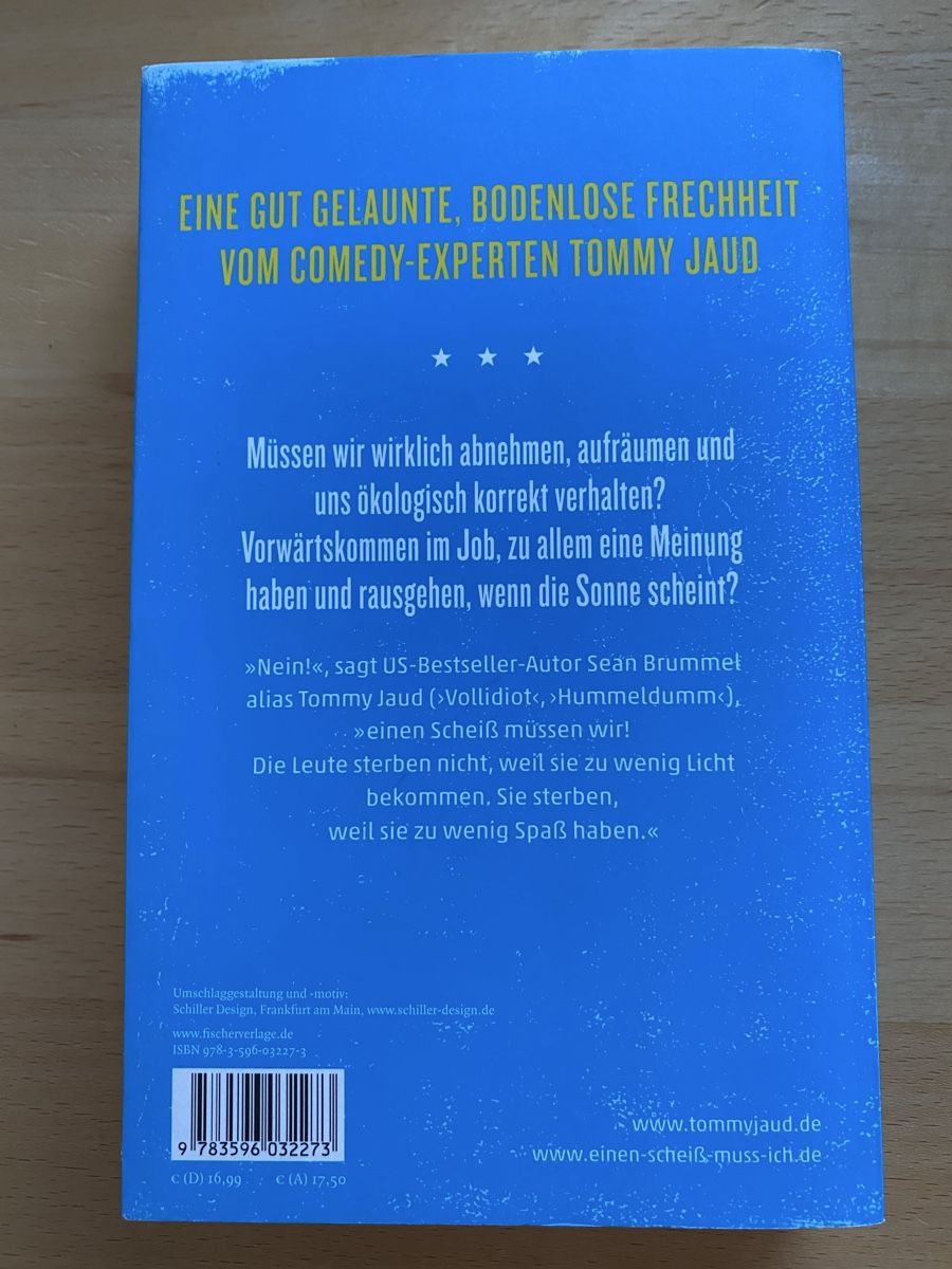Libri: Einen Scheiss muss ich - Sean Brummel – Usato da Schwarzenburg venduto da Michellu 1
