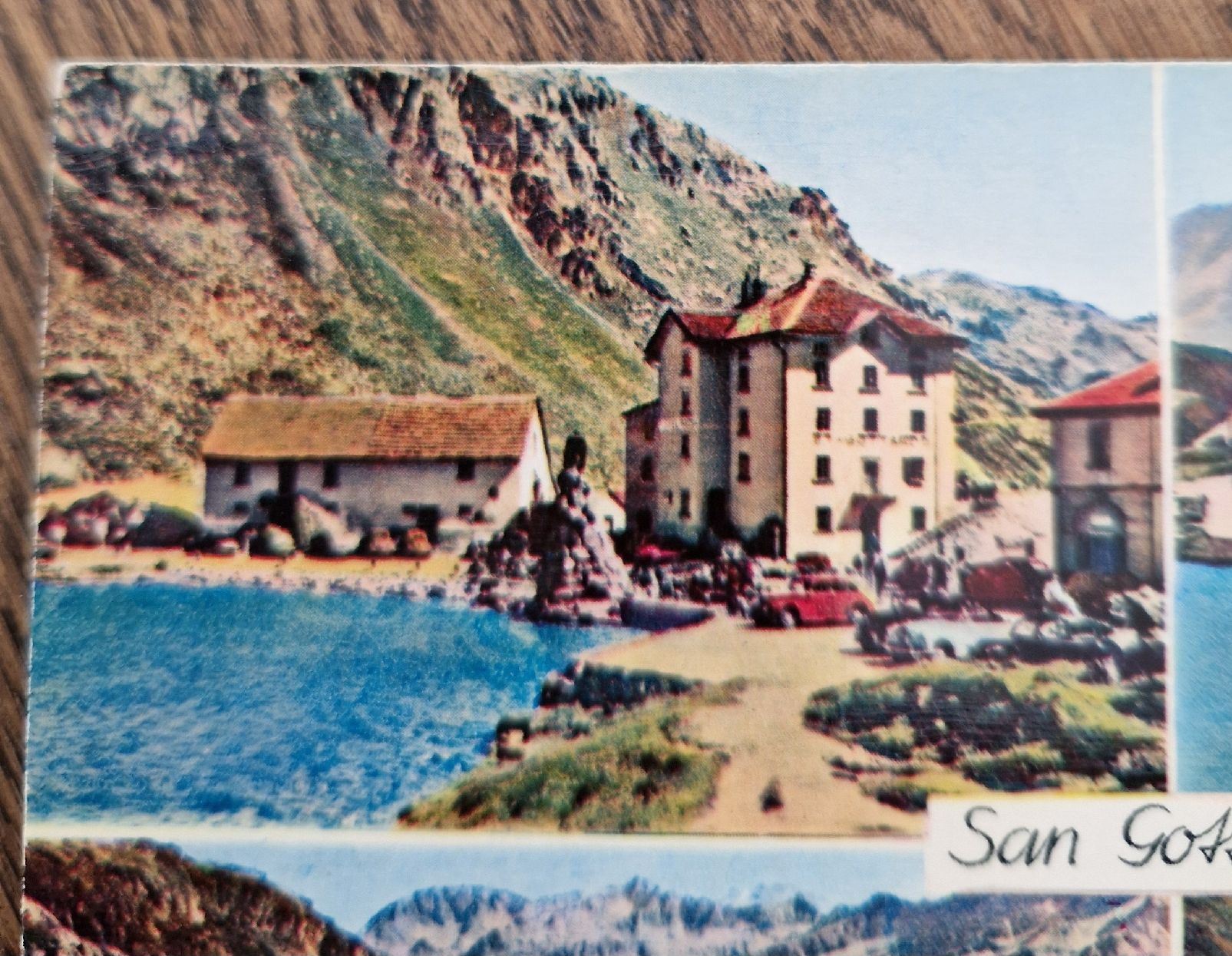 Cartoline postali: San Gotthardo, Autos – Usato da Ebikon venduto da Donar50 1