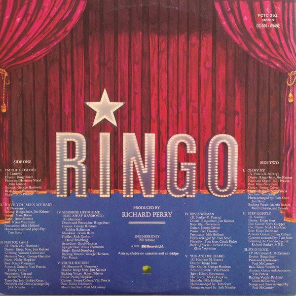 Vinyles: Starr Ringo: Ringo LP – Neuf (Voir description) à Steinhausen par Vilivinili 1