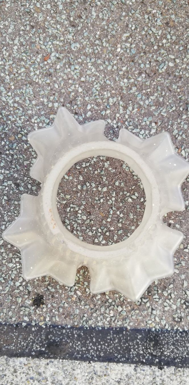 Paralumi: Alter Lampenschirm aus Glas – Usato da Thun venduto da Matthias72 2