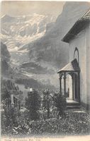 Grindelwald, Friedhof mit Viescherhörner