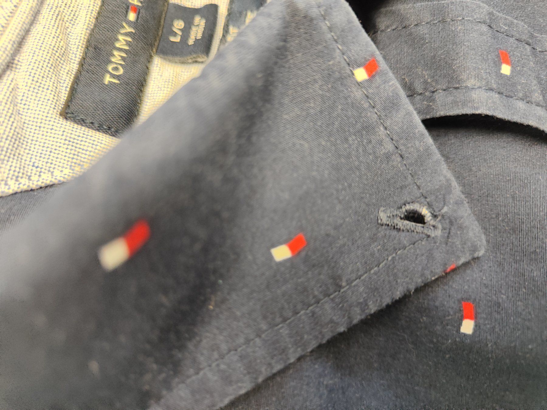Tommy Hilfiger Camicie: Hilfiger Kurzarmhemd Gr L – Nuovo (secondo la descrizione) da Langnau am Albis venduto da Judithsebi 5