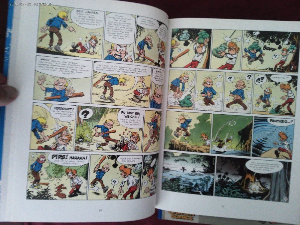 Fumetti: Spirou & Fantasio Comics - 6 x Bände - CARLSEN COMIC – Usato da Volketswil venduto da nemo2000 6