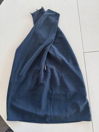 Top ZARA dunkelblau Stoff neuwertig