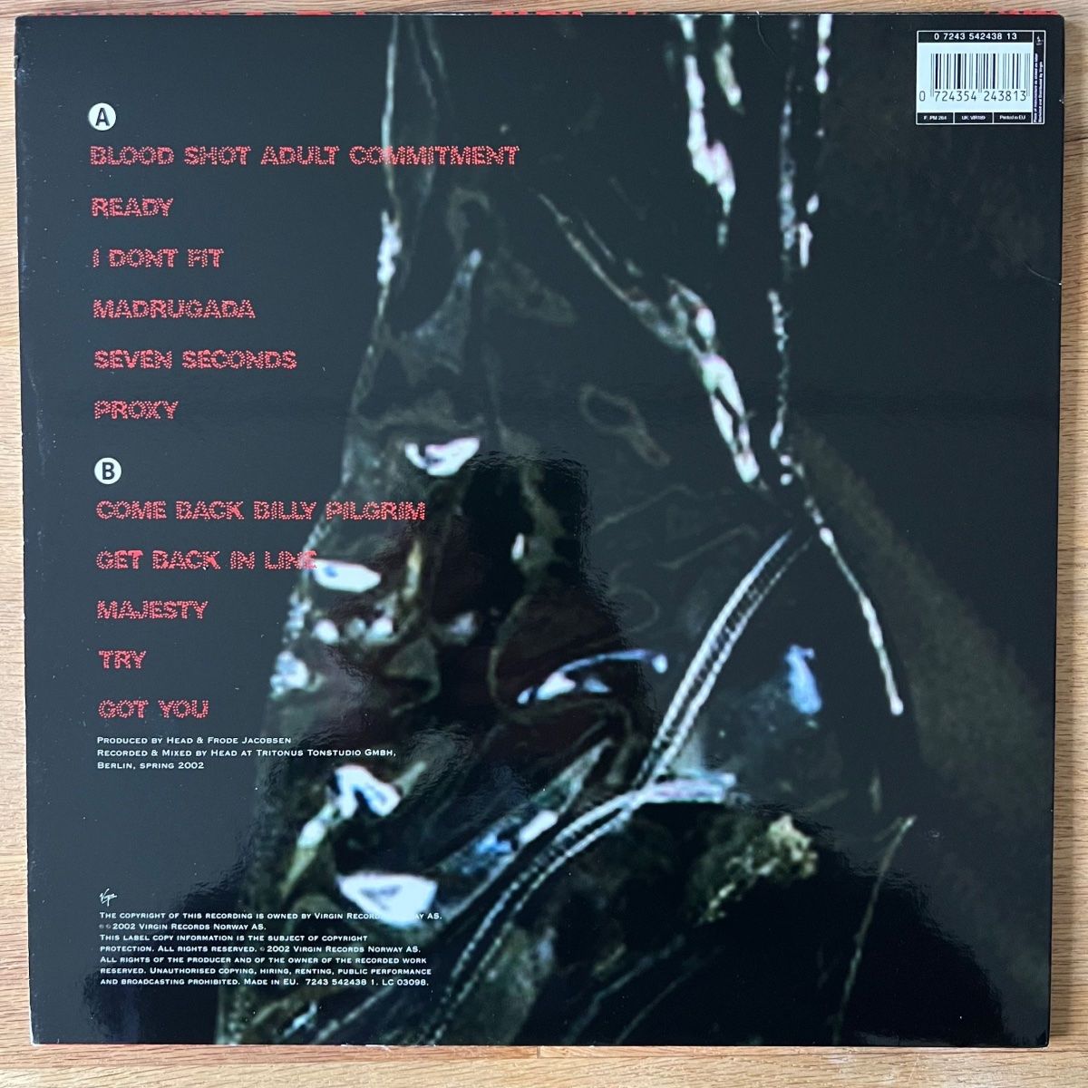 Dischi in vinile: Madrugada - Grit / 1. EU-Press. 2002 - Very nice Copy – Usato da Gais venduto da soundcave57 1