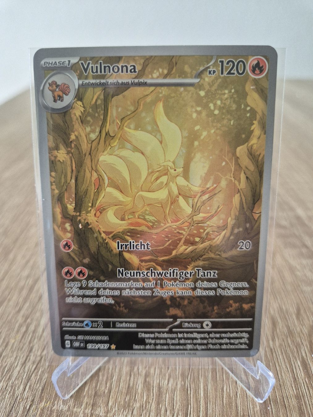 Pokémon Carte collezionabili: Vulnona - OBF 199 - NM - DE – Nuovo (secondo la descrizione) da Basel venduto da Sahrinia 2